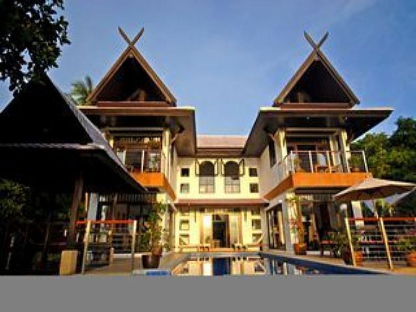 Villa in Thailand, Ban Tai: Villa and pool