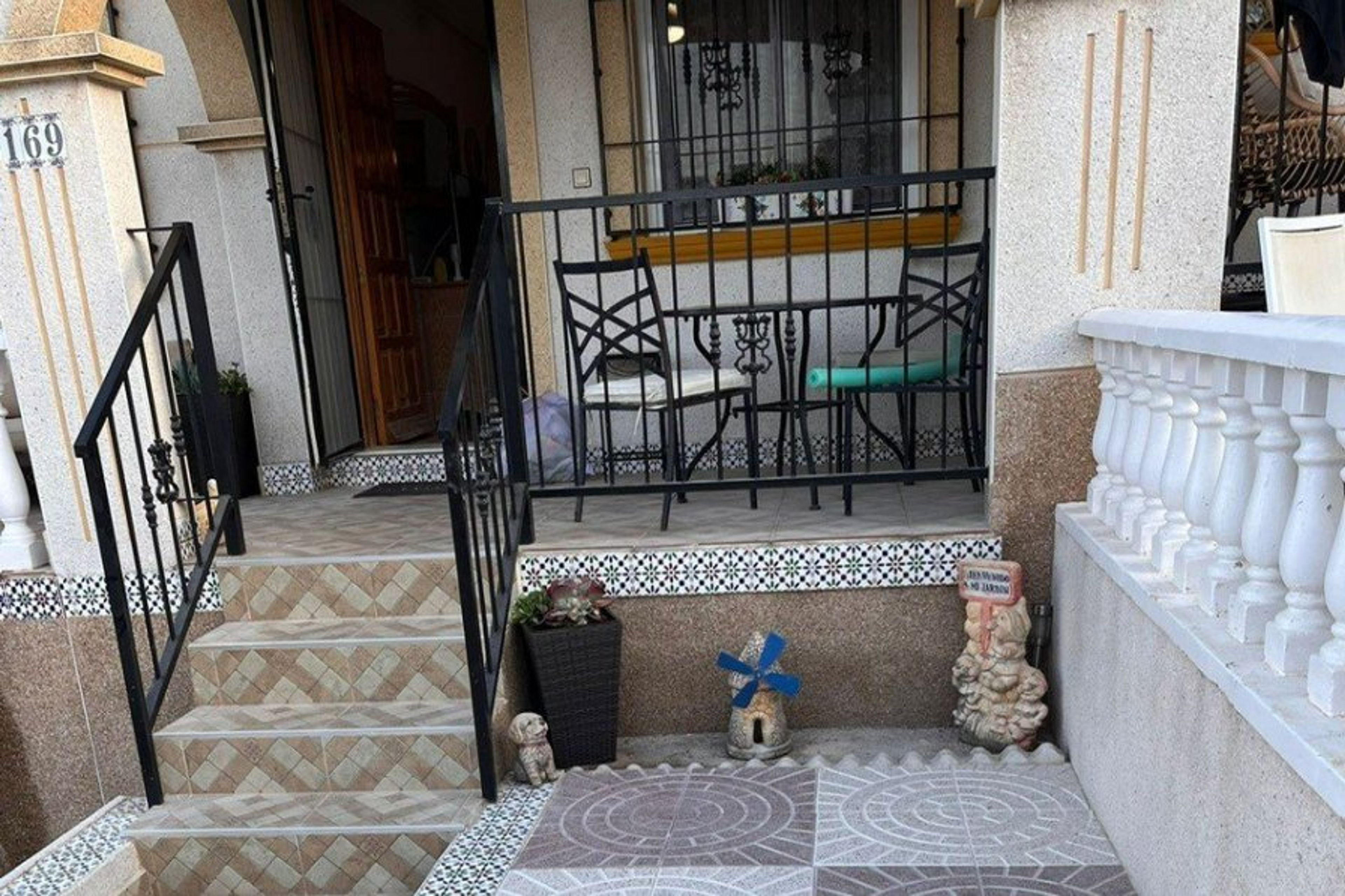 Front of Villa