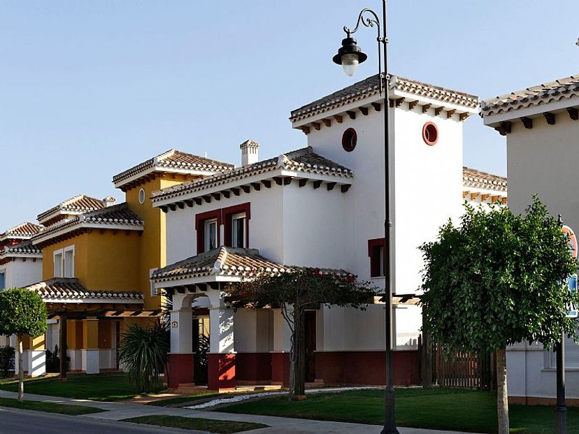 Villa in Mar Menor Golf Resort, Spain: Front of villa