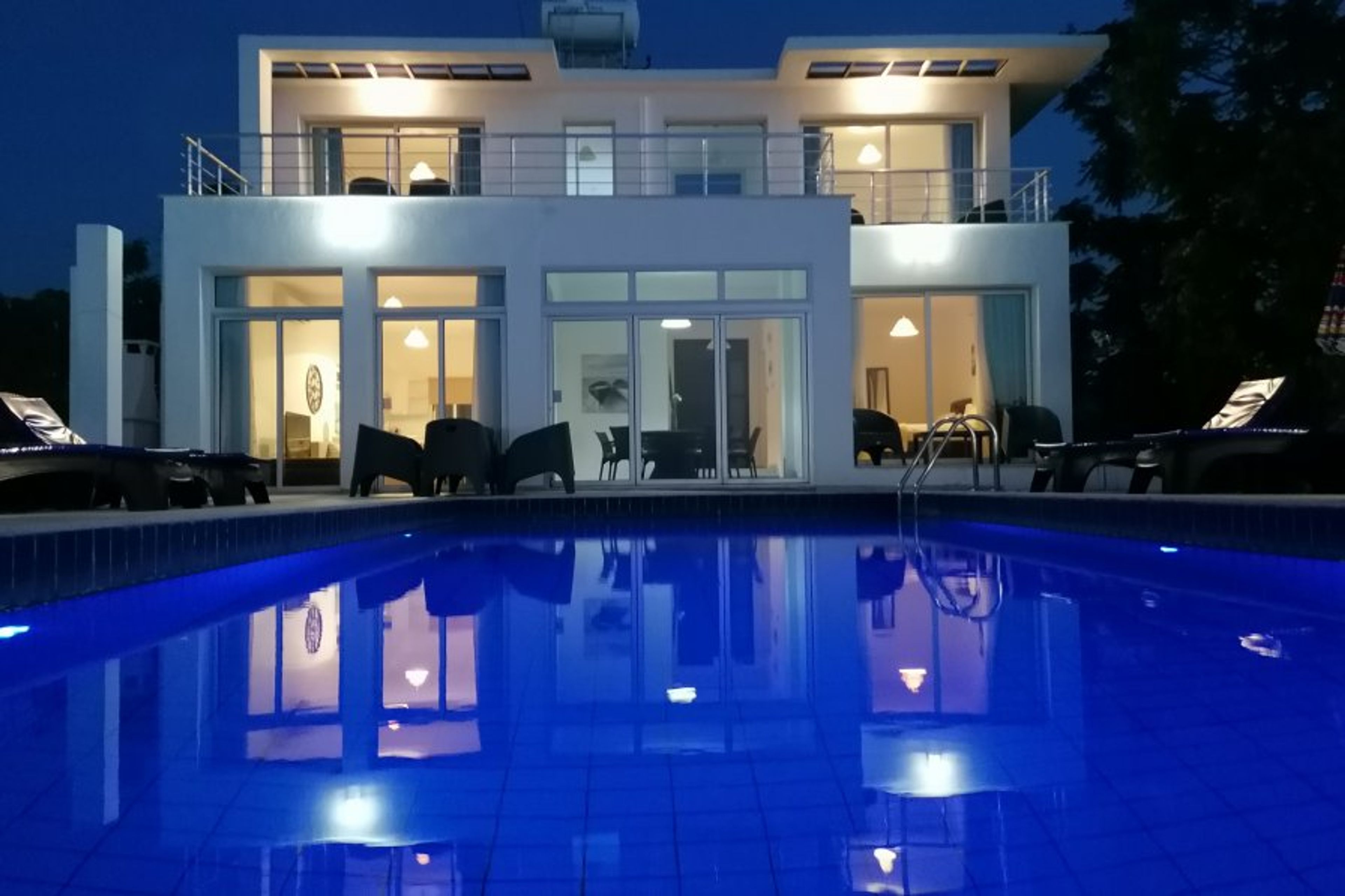 Your heated pool with stunning sea views and sunsets.