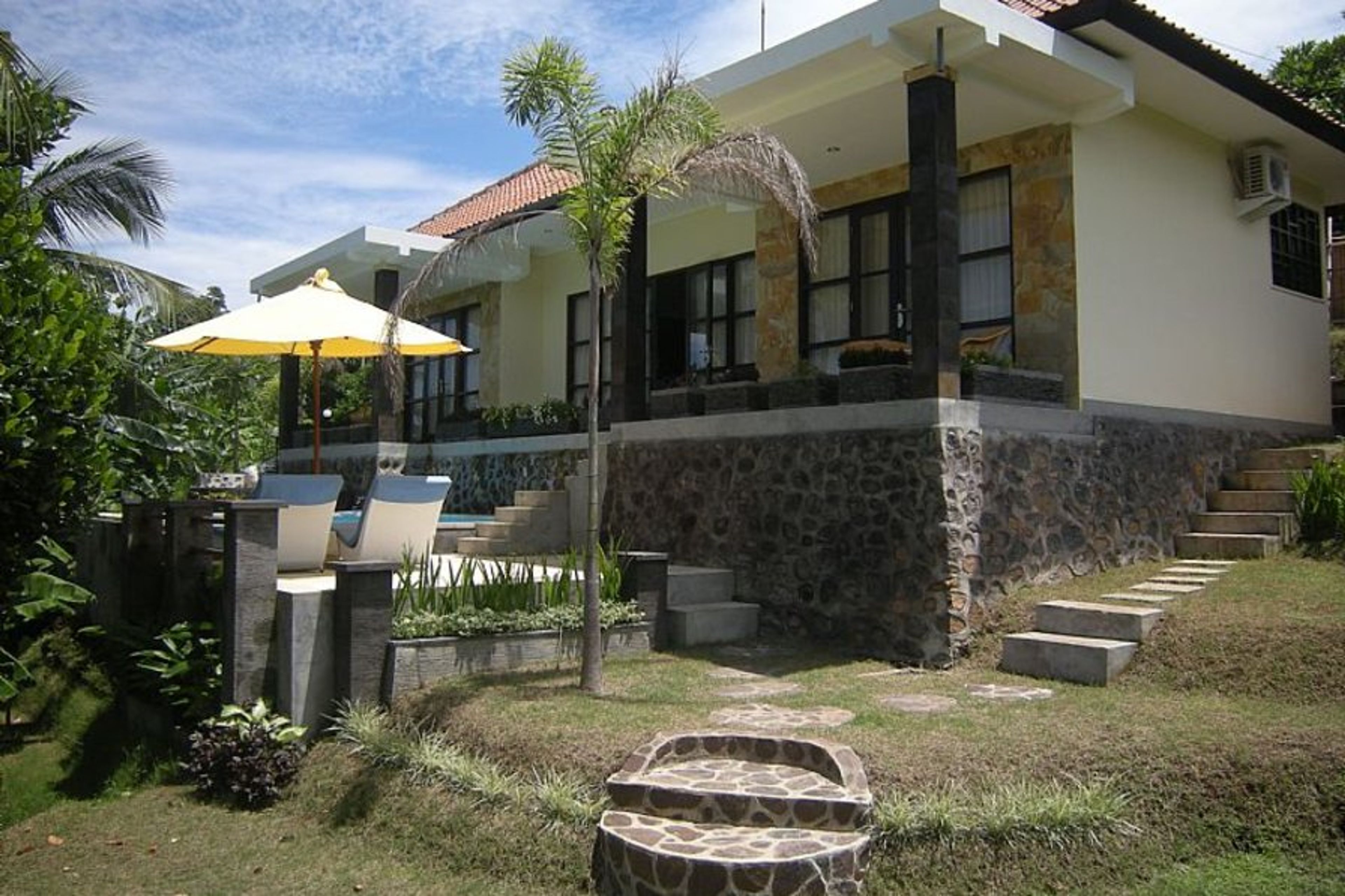 The villa