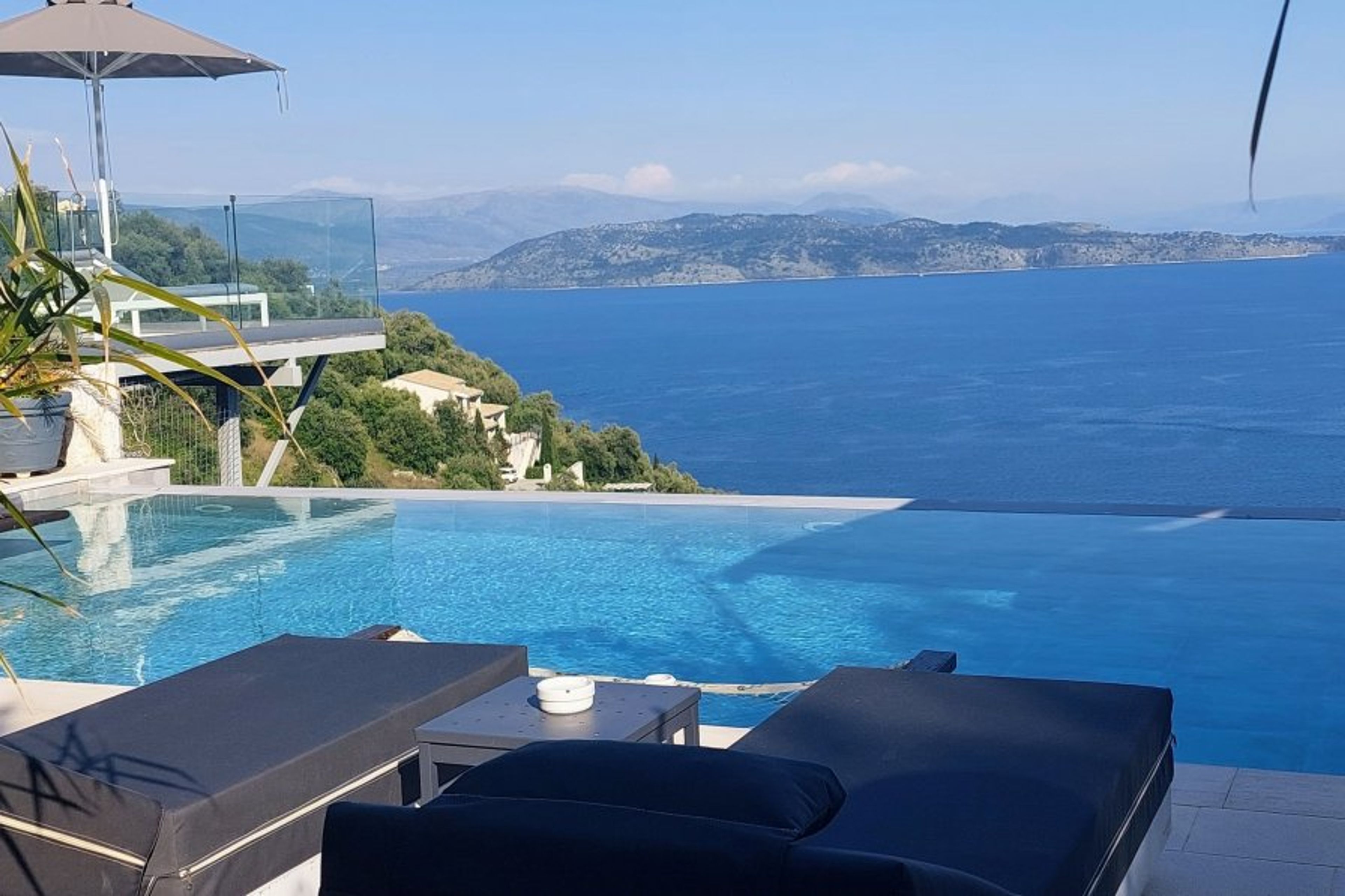 Villa Casa del' mare , Agni bay,Corfu-Uninterrupted sea view
