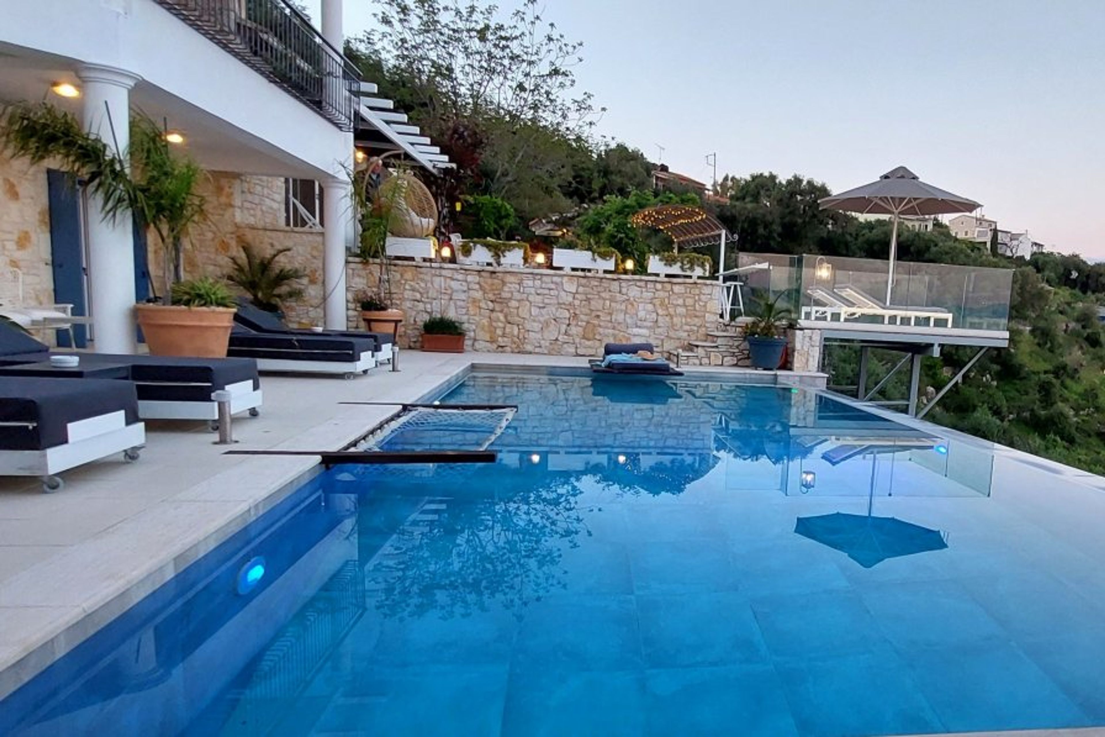 Villa Casa del' mare , Agni bay,Corfu-Uninterrupted sea view